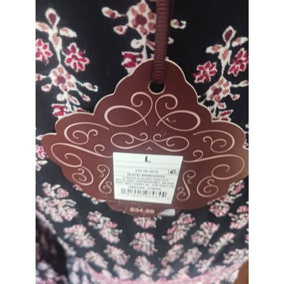 New with tags floral Maxi Cottagecore Forestcore Bohemian large - Picture 4 of 4